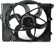 TULKUCBZBP Radiator Cooling Fan Assembly 08-10 (Fits: More Than One Vehicle) EP-RCFSE90A Compatible with BMW 128i 325i 328i Z4 330i 330Xi N52 Car Fan and kit