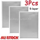 3 X For WESTINGHOUSE RANGEHOOD FILTER 317X284X9MM ALUMINIUM 148182 WRD900 HOT AU