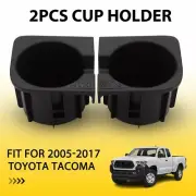 Center Black Console Cup Holder 66991-04012 Insert For Toyota Tacoma 2005-2017