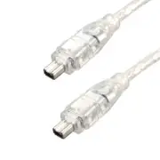 FireWire 1394 4Pin Male to Male Cable IEEE1394 4P M/M Cord 480Mbps For Mini DV