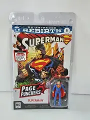 DC Universe Page Punchers Superman with comic book