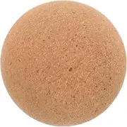 Anneome Fascia Ball Natural Cork Yoga Massager for Back Muscle Relief Massage Ball 10cm Diameter Yoga Accessory