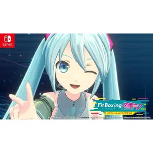 任天堂 NS 健身拳擊 feat. 初音未來 亞中版 遊戲片 Switch 任天堂 中文版 NS遊戲片 運動遊戲 Q哥