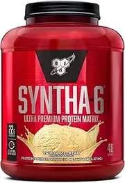 BSN Syntha-6 Blend Protein Powder, Vanilla, 48 serves, 2.27 kg, 48 Servings