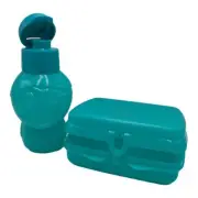 Tupperware Sandwich Keeper Pirate Eco 12 oz. Water Bottle Lunch Set