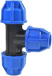1pc 20/25/32/mm Pe Tube Tee Connector Reducing Water Splitter PVC Water Pipe 3-Way Joint(25 x 25 x 25mm)
