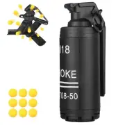 Hand Grenade Toy for CS Battle Game,with 9 Foam Ammo Fun Impact Tactical CS-G...