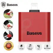 Baseus L39 Dual 8 Pin Audio Adapter For iPhone Headphone Charging Sync Data