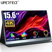 4K Portable Monitor 15.6" 3840x2400 IPS Laptop Monitor Screen USB C HDMI Gaming