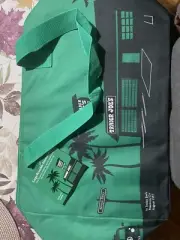 Trader Joe's Large Green Insulated Reusable Bag 8 Gallon. Reusable Grocery Bags
