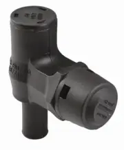 Attwood Marine 1670 1 Vent Fuel P Trap Black