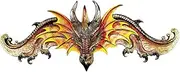 Design Toscano QS292739 The Dragon of Kingsbridge Manor Pediment, Full Color