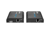 LENKENG HDMI KVM Extender Over Single Cat5E/6 Cable Up to 120M. Point to Multipo