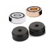 4pc Aluminum Alloy Speaker Isolation Feet HiFi Audio Amplifier Stand Pad 20x10mm