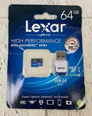 microSDXC 633X 64GB High Performance