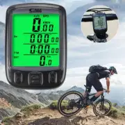 Waterproof Wired LCD Digital Cycle Bike Computer Bicycle Speedometer Odometers ÷
