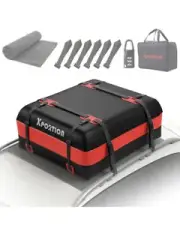 XPORTION Roof Top Cargo Carrier Bag Waterproof Rooftop Cargo Bag 15 Cubic Ft