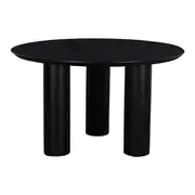 [James LAne] Domino Black Mango Wood Dining Table