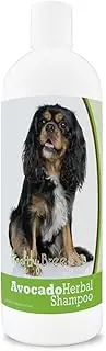 Healthy Breeds Herbal Avocado Dog Shampoo for Dry Itchy Skin for Cavalier King Charles Spaniel - Over 100 Breeds - Flea and Tick Product Safe - for Dogs with Allergies or Sensitive Skin - 16 oz
