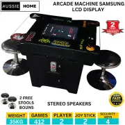 Kasa Tabletop Cocktail Arcade Machine Samsung Display Coin Operated Game Table