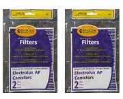 4 Electrolux Aerus AP100 Filter Hepa Micro electrostatic Canister Vacuum LE 2100