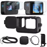 GoPro Hero 11 10 9 Black silicone sleeve protective case accessory kit