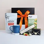 Your Coffee Fix Hamper – Artisan Gift Box with Espresso Blend, Macadamia Shortbread, Chocolates & Ceramic Mug – Perfect Gift for Coffee Lovers, Birthdays, Thank You & Corporate Gifting