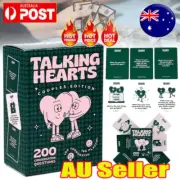 TALKING HEARTS Conversation Cards Couple Game for Date Nights Board Game NRL