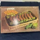VintagePyrex Fireside Naturals Amber 2 Qt Glass Dish #2320-F