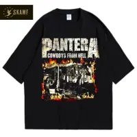 在飛比找蝦皮購物優惠-T 恤 PANTERA COWBOY FROM HELL B