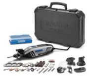 Dremel 4300-5/40 35,000 RPM Gray 1.8A 120V Corded Rotary Tool Kit 1/8 in. Chuck