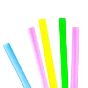300 Pack - Jumbo Colored Boba Bubble Tea Straws | Individual Wrapped