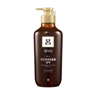 【RYO呂】新韓方洗髮精/潤髮乳 400ml x2入(薄荷強效/黑豆蓬鬆/山茶花瞬效)