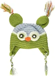 [Wippette] Boys' Crochet Owl Hat