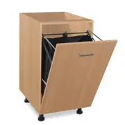 Flatpax Utility 450mm Woodgrain Linen Chute Cupboard