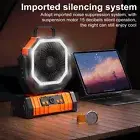 Outdoor with Light Timer Portable Camping Remote Control Rechargeable