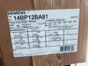 Furnas/Siemens 14BP12BA81 Nema 1, 1ph, 9a,120-240vac Starter (new)