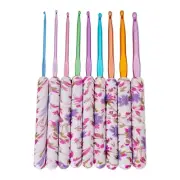 2.5mm-6.5mm Ergonomic Crochet Needle Long Handle Crochet Hook for Beginner