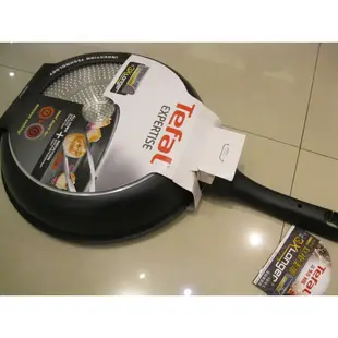 【Tefal 特福】鈦廚悍將系列24CM不沾鍋平底鍋(適用於電磁爐)加鍋鏟