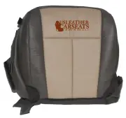 07 08 Ford Expedition Driver Side Bottom Vinyl/Leather Seat Cover 2 Tone Tan