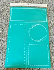 Chalk Couture Transfer Size C | Simple FRAMES | NEW 12x18 Stencil RETIRED