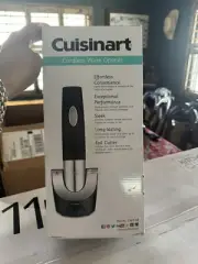 Cuisinart Cordless Wine Opener Electric Corkscrew Foil Cutter CWO-48 Bar Tool