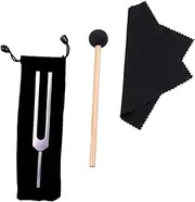 BIUDECO Tuning Fork Tuning Bell Set Guitar Hammer Acoustic Experiment Hammer and Yoga Meridian Balance Tool