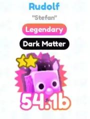 DM Dark Matter Rudolf Legendary Pet Simulator sim X PSX for Roblox