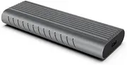 Enclosure - PCIe SSD/USB-C 3.2 Gen2 M.2 NVMe Enclosure Includes USB-C and USB-A Ports, Allows Fast Data Transfer and is Made of Aluminum