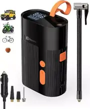 Tire Inflator Portable Air Compressor DC12V Air Pump for Car Motor Bike 150 PSI