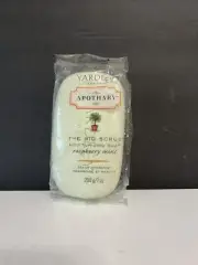Yardley London Apothary Big Scrub Moisturizing Soap Raspberry Mint Sealed