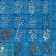 Metal Cutting Dies Flower Leaf Scrapbooking Mould Blade Punch Embossing Stencils