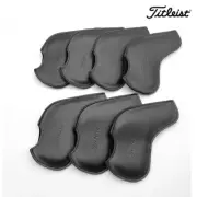 Titleist Golf Iron Head Cover Set Jet Black 7Pcs
