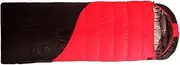 Sleeping Bags for Adults Backpacking Sleeping Bag Lightweight Waterproof- Cold Weather Sleeping Bag for Girls Boys Mens for Warm Camping Hiking Outdoor Travel (Color : Black+red, Size : 1800g)